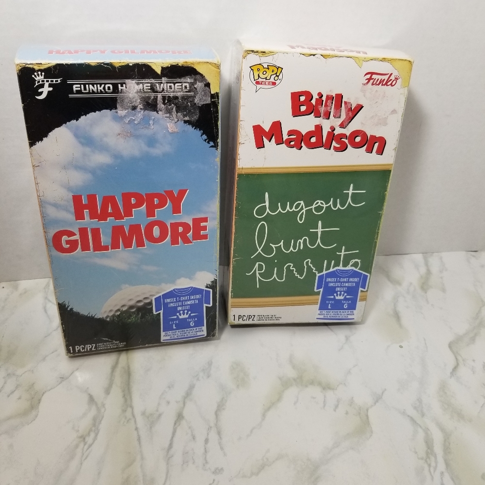 Funko pop Tshirt Gilmore and Billy Madison